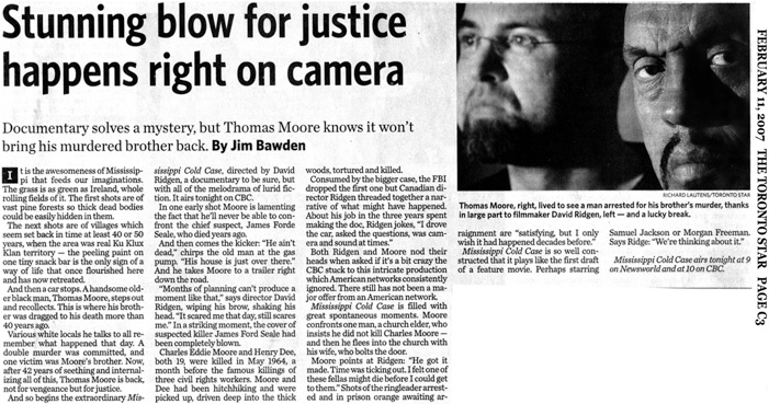 Toronto Star, Bawden